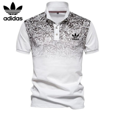 AD – Floral Fade Polo Shirt