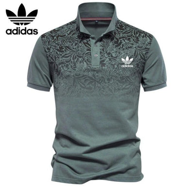 AD – Floral Fade Polo Shirt