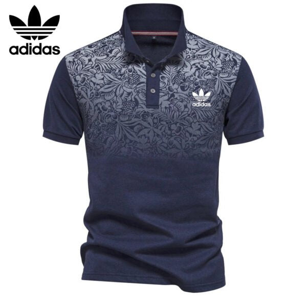 AD – Floral Fade Polo Shirt