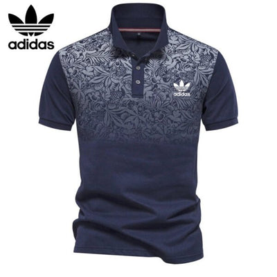 AD – Floral Fade Polo Shirt