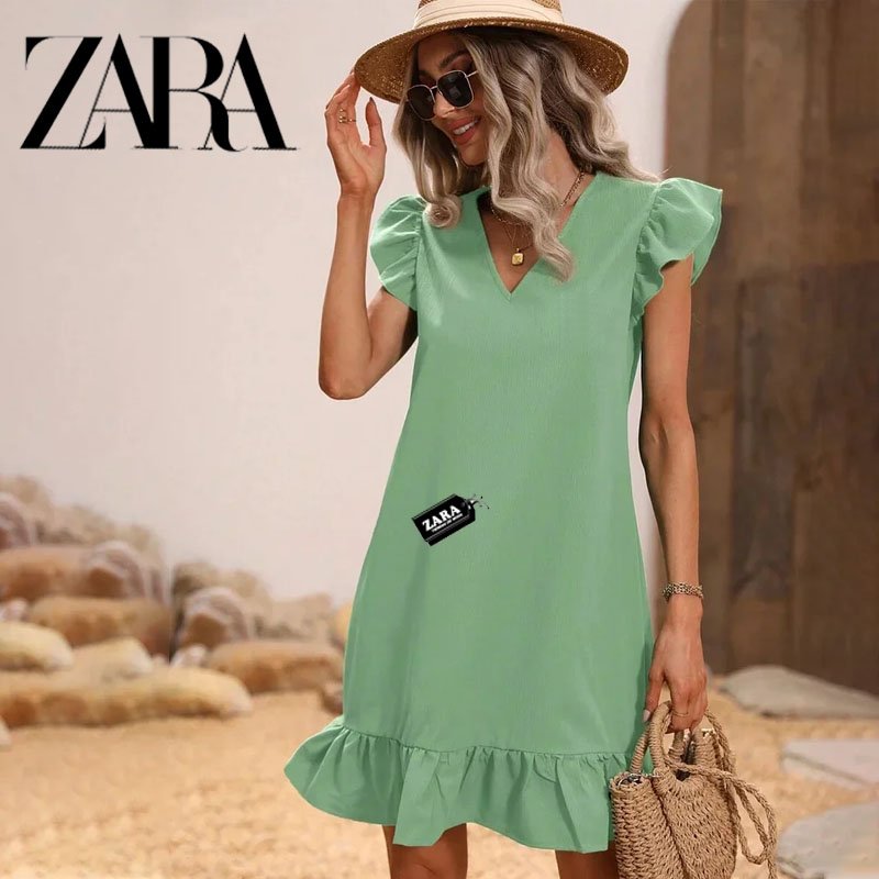 ZR – Ruffle Charm Summer Dress