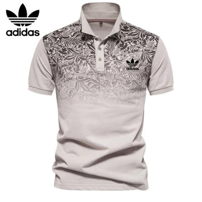 AD – Floral Fade Polo Shirt