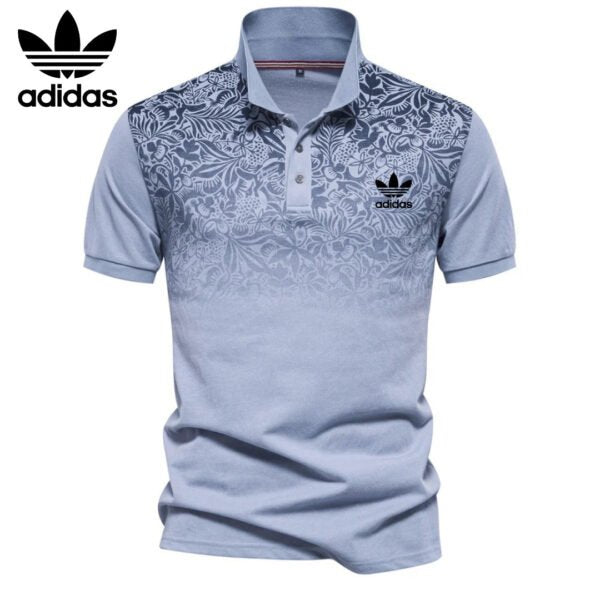 AD – Floral Fade Polo Shirt