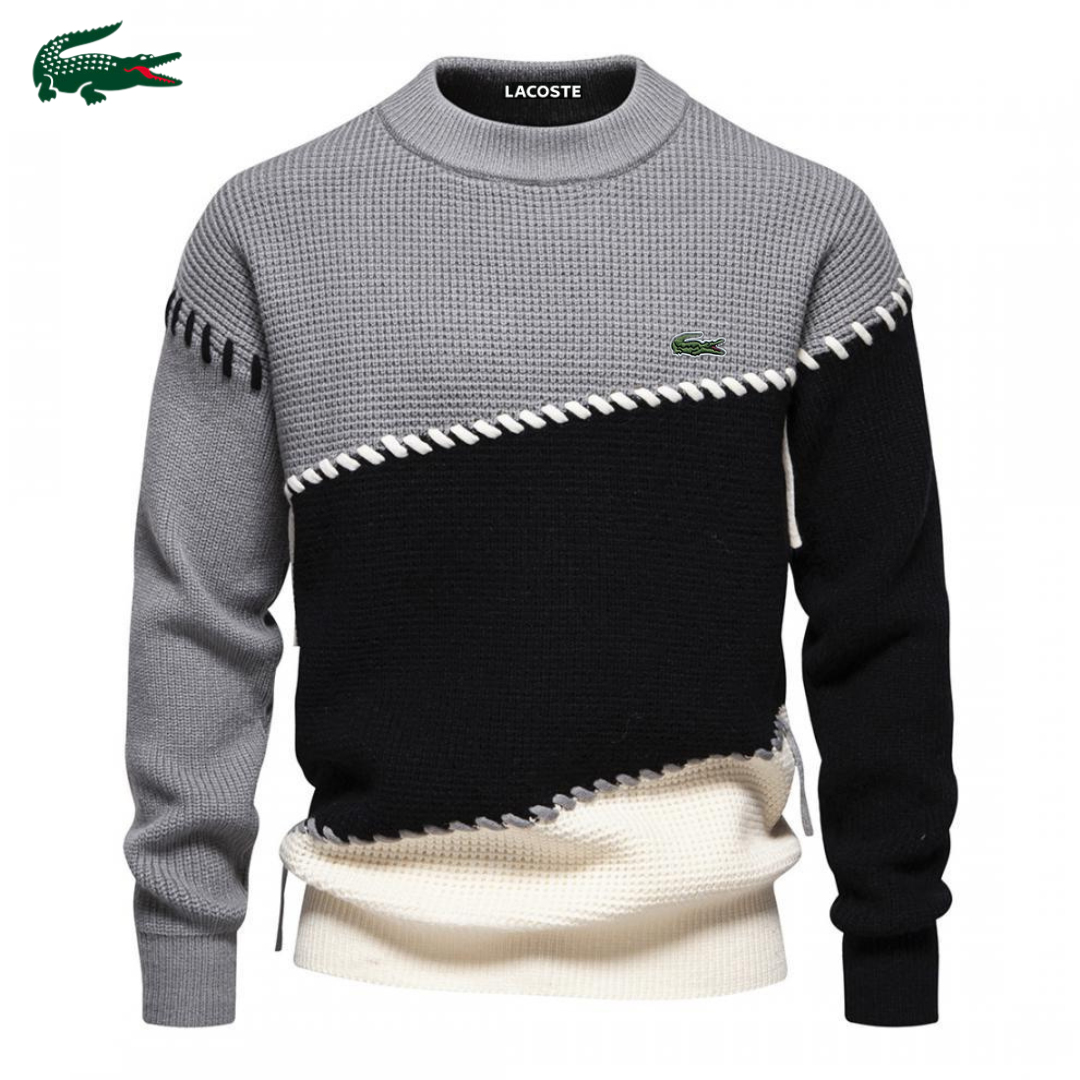 LC – Patchwork Knit Sweater