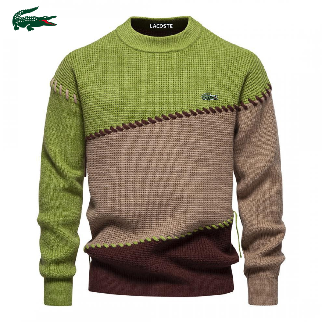 LC – Patchwork Knit Sweater