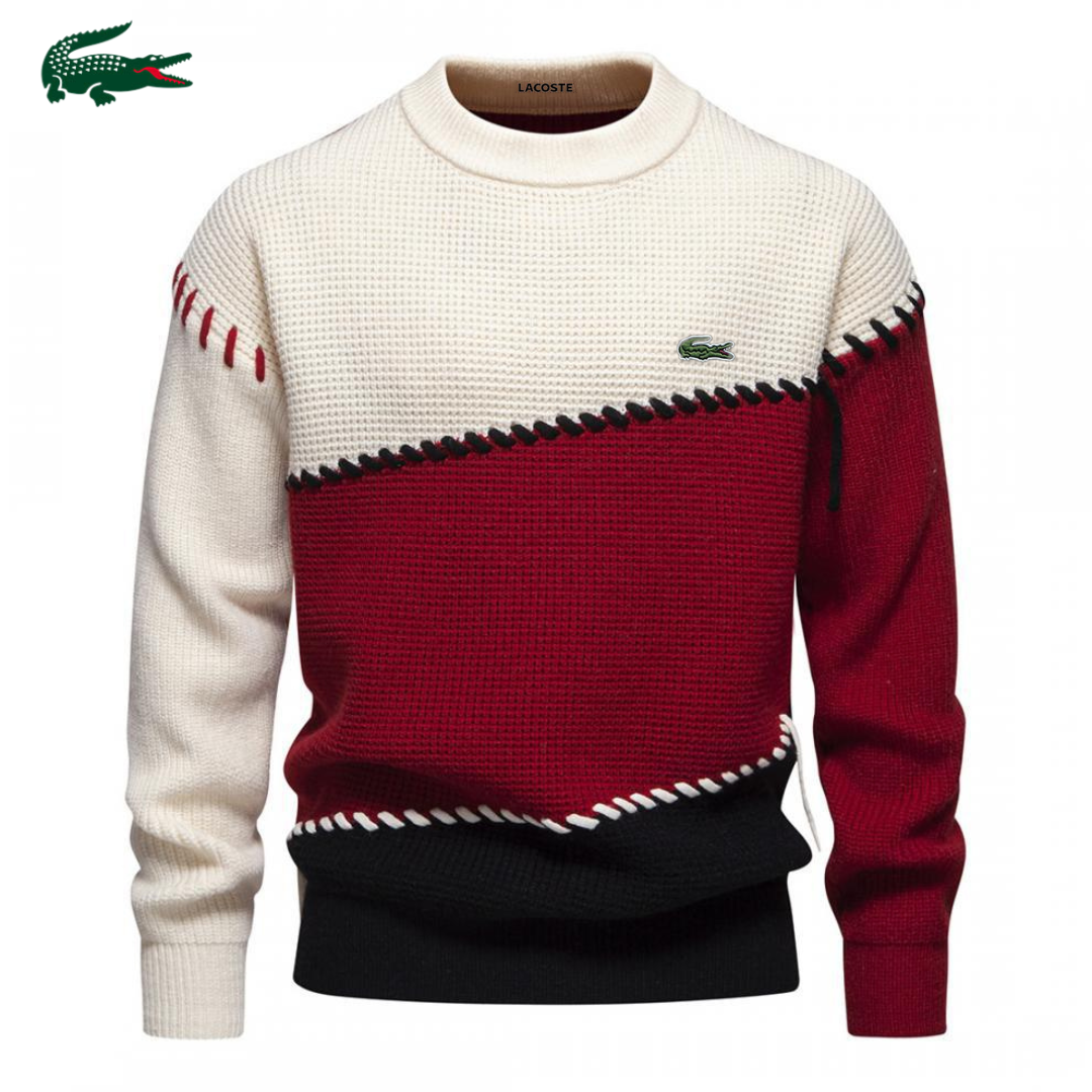LC – Patchwork Knit Sweater