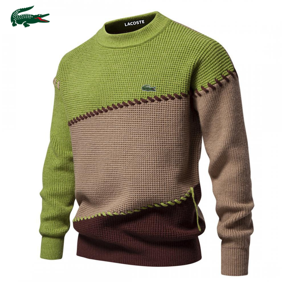 LC – Patchwork Knit Sweater