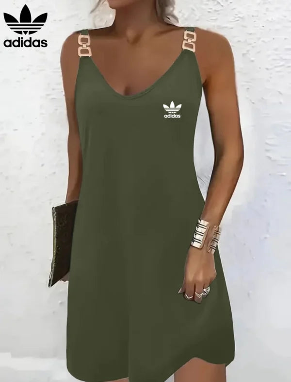 AD – Chain Strap Summer Dress