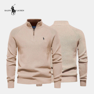 RL – Quarter-Zip Knit Sweater