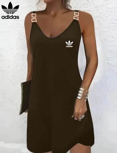 AD – Chain Strap Summer Dress