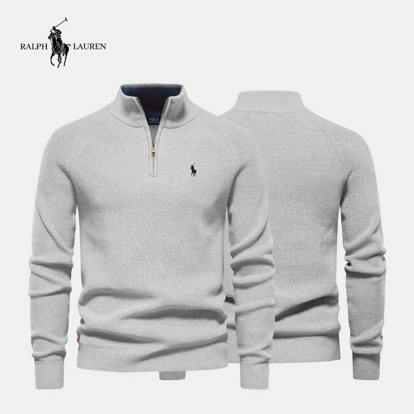 RL – Quarter-Zip Knit Sweater