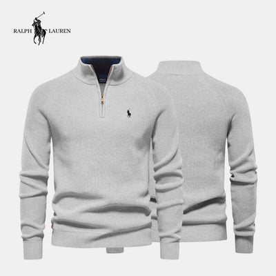 RL – Quarter-Zip Knit Sweater