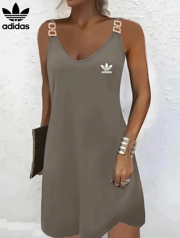 AD – Chain Strap Summer Dress