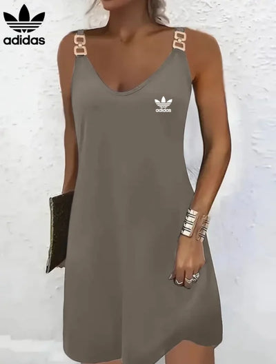 AD – Chain Strap Summer Dress