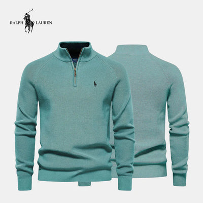 RL – Quarter-Zip Knit Sweater