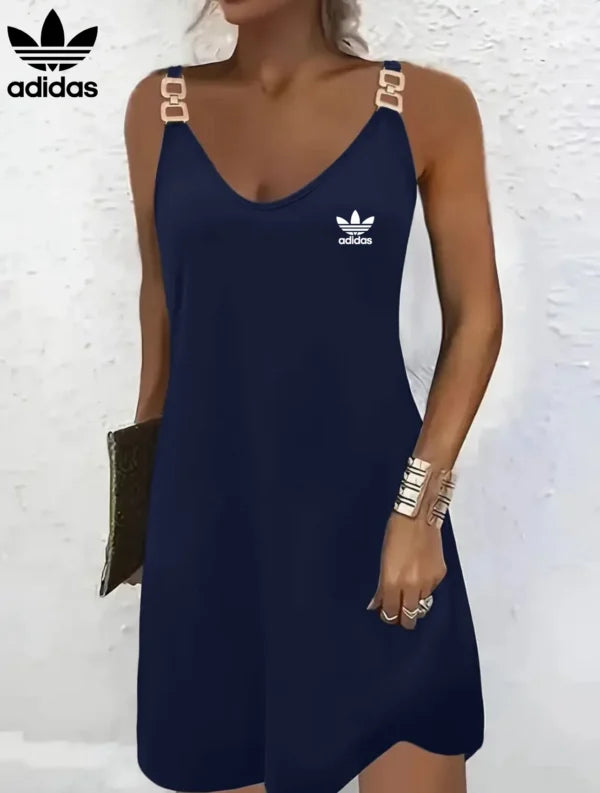 AD – Chain Strap Summer Dress
