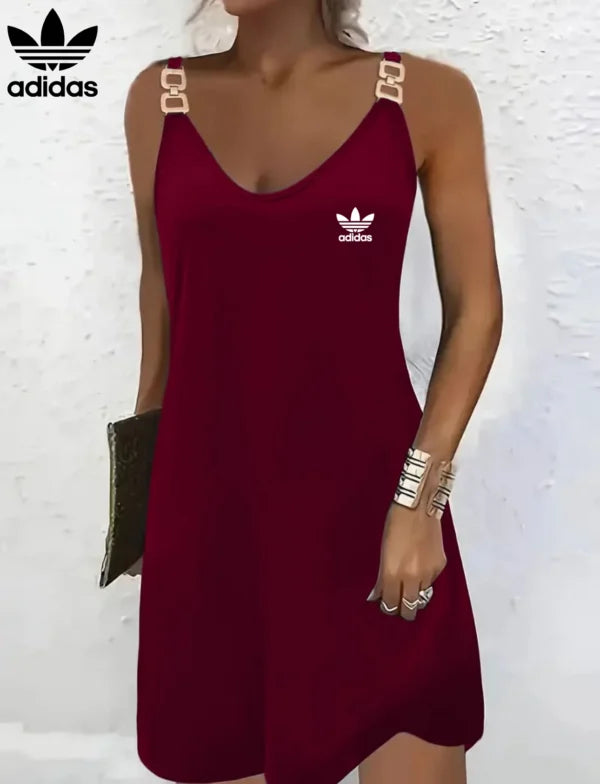 AD – Chain Strap Summer Dress