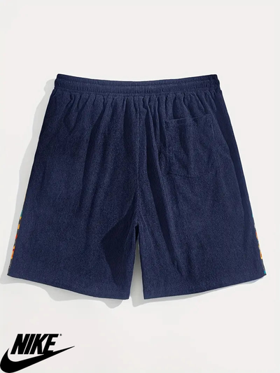 NK – Casual Graphic Trim Shorts