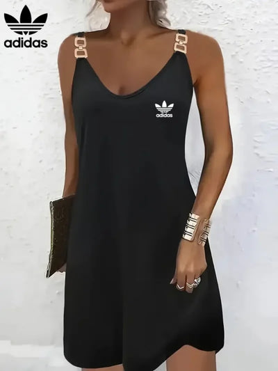 AD – Chain Strap Summer Dress