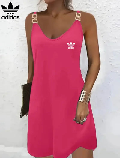 AD – Chain Strap Summer Dress