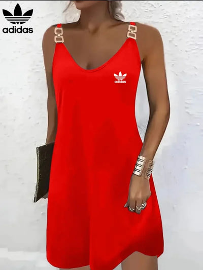 AD – Chain Strap Summer Dress