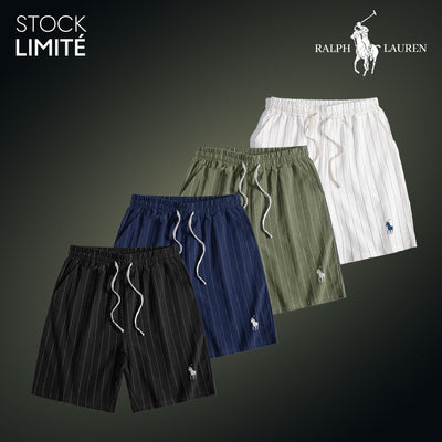RL – Striped Summer Shirt & Shorts Set